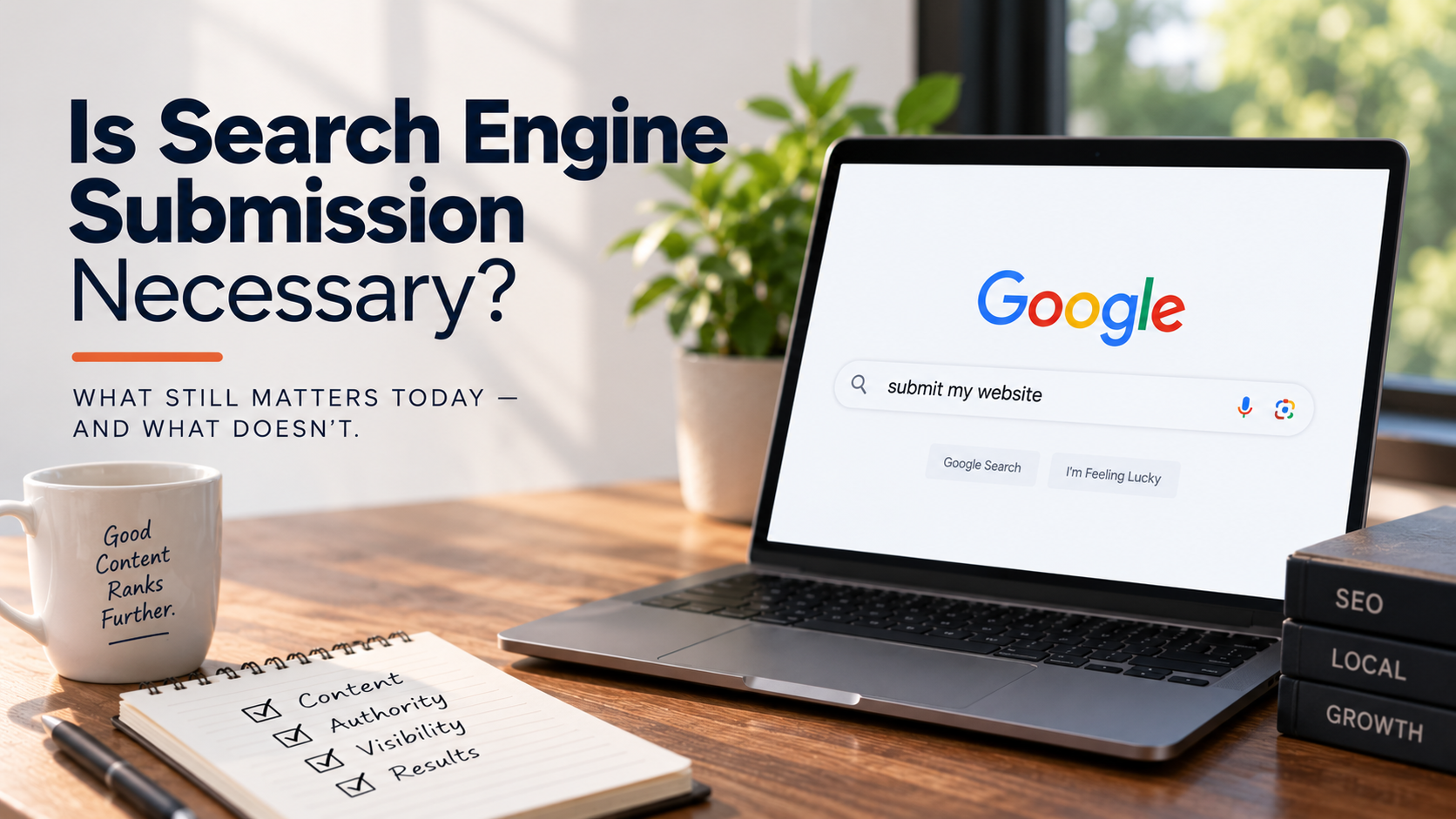 Is Search Engine Submission Necessary - Blog Post Cover Image