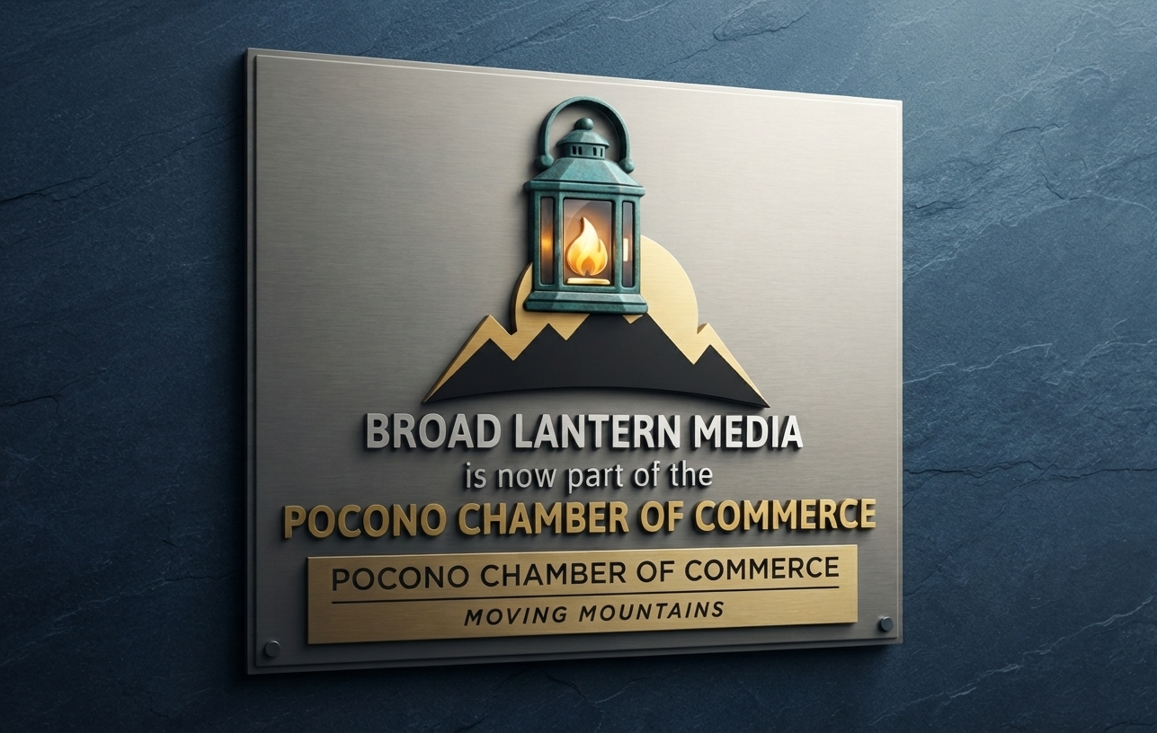 Broad Lantern Media is now part of the pocono chamber of commerce - Blog Post cover Image